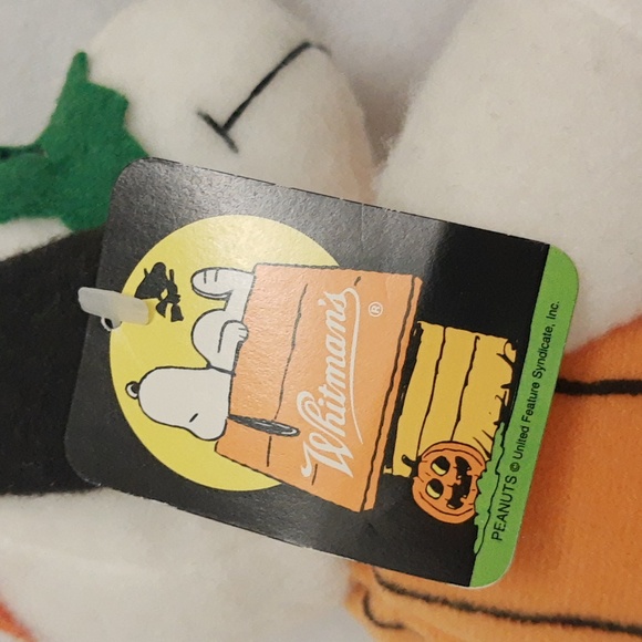 Peanuts Snoopy In Pumpkin Costume 6 inch Plush Halloween Holiday Collectible NWT - Picture 5 of 16